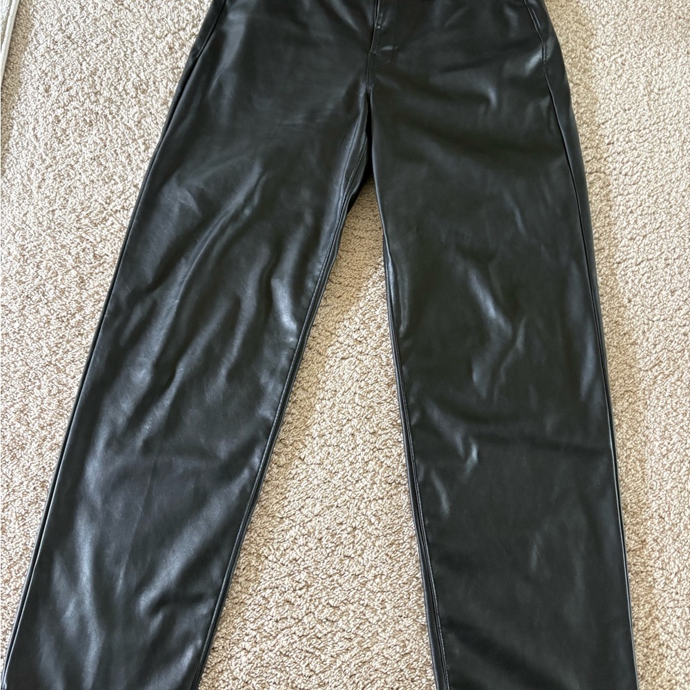 Old Navy High-Rise Faux Leather Pants